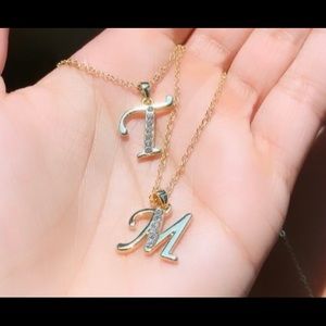 Initial necklaces